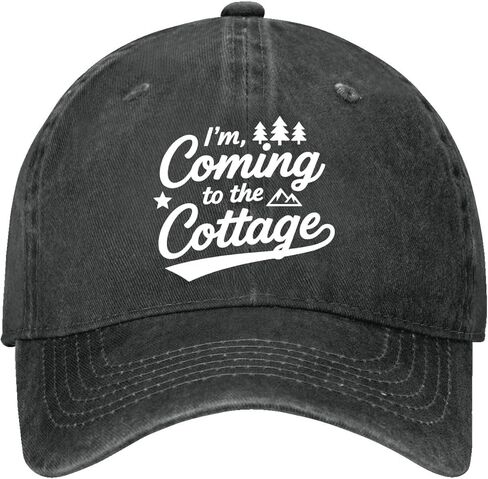 I'm Coming to The Cottage Trucker Hat Cycling Caps for Grandpa in Saudi Arabia