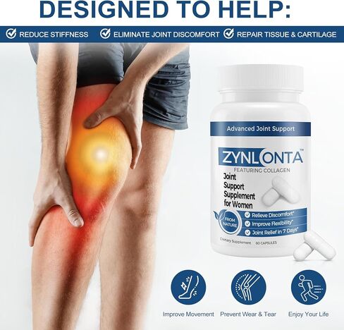 دعم المفاصل المتقدم، مكمل دعم المفاصل للنساء، مكمل صحي للمفاصل للنساء، إصلاح المفاصل، كولاجين عالي الفعالية، كركم، بوسويليا، ريسفيراترول، 60 قيراط in Kuwait