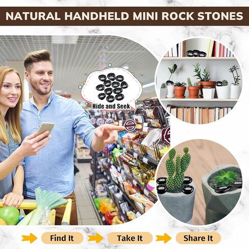 Lounsweer Mini You Rock Stones You Rock Gifts جيب عناق الهدايا الإيجابية التقدير شكرا الصخور التحفيزية عيد الميلاد السائبة زينة عيد الميلاد هدية لزميل الموظفين المعلم in Kuwait