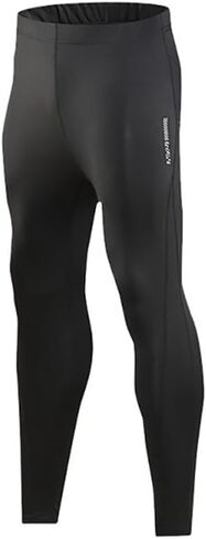 Youth Boys Compression Leggings Athletic Tights Basketball Compression Pants Base Layer Pants Sports Legging in Saudi Arabia