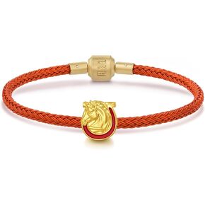 CHOW SANG SANG 999 Gold Charme Horse Charm Bracelet for Women & Men 17cm 96063C in Saudi Arabia