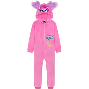 Get Trend Sesame Street One Piece Pajamas for Girls, Toddlers, Preschoolers, Cute PJs Sleepwear, Abby Cadabby Gifts for Girls in Saudi Arabia