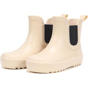 WILLPORT Toddler Rain Boots,Waterproof kids Chelsea Rain Boots for Boys and Girls in Kuwait