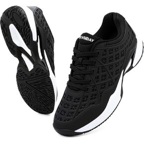 أحذية Pickleball للرجال لملعب التنس أحذية رياضية للاستخدام الداخلي والخارجي قابلة للتنفس رياضية خفيفة الوزن وغير قابلة للانزلاق in Kuwait