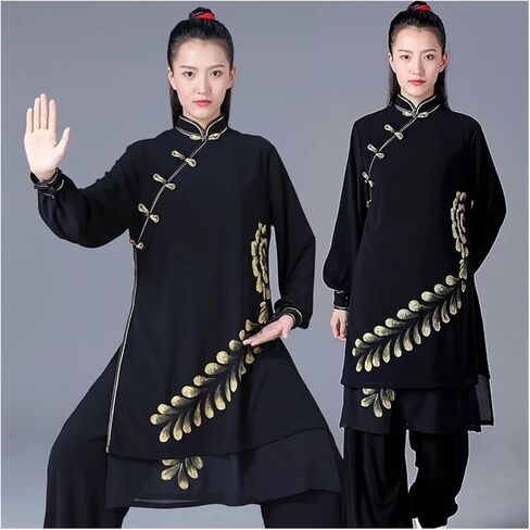 Kung Fu Uniform Tai Chi Clothes Women Wushu Clothes Kung Fu Competition Clothes Martial Art Uniform Wrinkle in Saudi Arabia