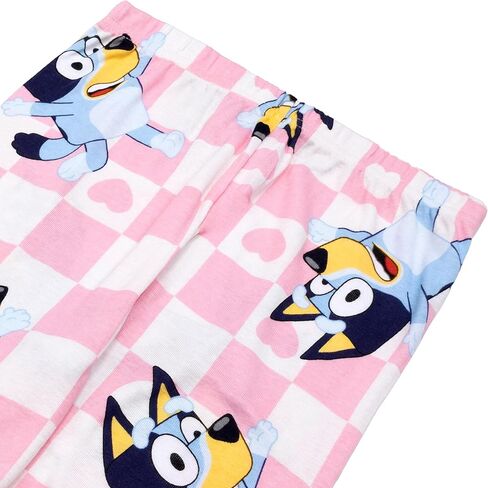 Bluey girls 4-piece Snug-fit Cotton Pajama Set, Soft & Cute for Kids in Saudi Arabia
