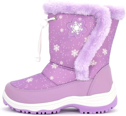 Light Up Boots Boys Girls Little Kids Winter Snow Boots in Saudi Arabia