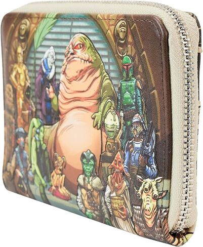 Star Wars Return of the Jedi 40th Anniversary Jabbas Palace Zip Around Wallet in Saudi Arabia