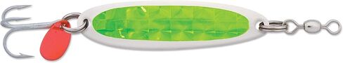 Luhr Jensen 1303-502-0054 Super Duper, Chartreuse / Fire Dot in Saudi Arabia