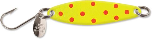 Luhr Jensen 1303-502-0054 Super Duper, Chartreuse / Fire Dot in Saudi Arabia