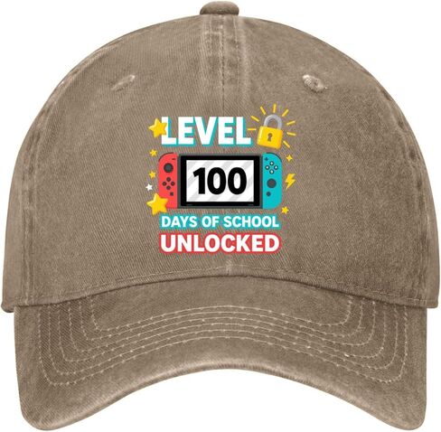 Level 100 Days Unlocked Hats Cycling Cap for Grandma in Saudi Arabia