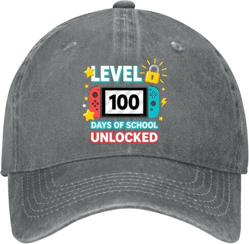 Level 100 Days Unlocked Hats Cycling Cap for Grandma in Saudi Arabia