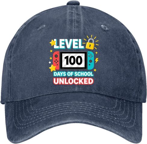 Level 100 Days Unlocked Hats Cycling Cap for Grandma in Saudi Arabia