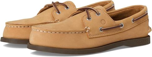 Sperry Boy's Authentic Original (Toddler/Little Big Kid) Boat Shoe, Sahara 1, 5 in Saudi Arabia