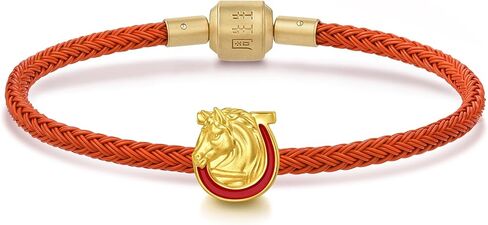 CHOW SANG SANG 999 Gold Charme Horse Charm Bracelet for Women & Men 17cm 96063C in Saudi Arabia