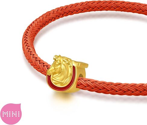 CHOW SANG SANG 999 Gold Charme Horse Charm Bracelet for Women & Men 17cm 96063C in Saudi Arabia