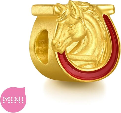 CHOW SANG SANG 999 Gold Charme Horse Charm Bracelet for Women & Men 17cm 96063C in Saudi Arabia