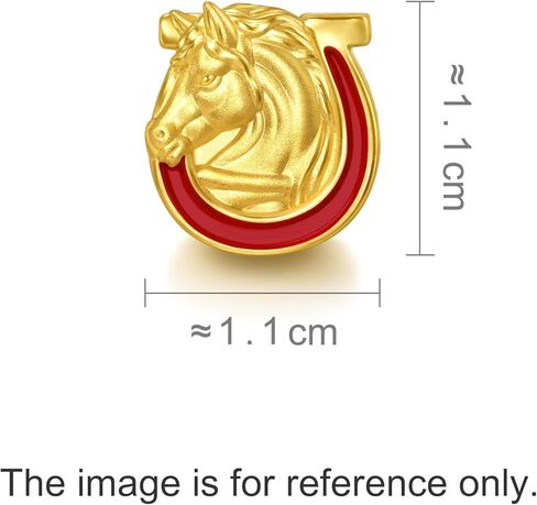 CHOW SANG SANG 999 Gold Charme Horse Charm Bracelet for Women & Men 17cm 96063C in Saudi Arabia