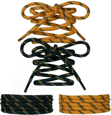 Paracord Shoe Laces Round Rope Shoelaces Multi Color Cord Shoe Strings for Sneakers Boots in Saudi Arabia