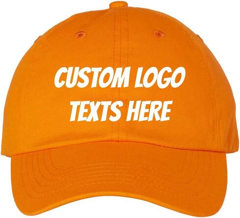 INK STITCH Unisex Vc300a Custom Stitching Logo Texts Monogrammed Cotton Baseball Caps in Saudi Arabia