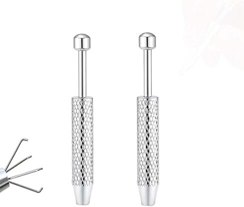 Piercing Taper Ball Grabber Tool for- 14G 16G 18G 20G Piercing Taper Flat Back Earring Applicator Tool Threadless Insertion Pin Body Jewelry Stretching Kit for Ear/Nose/Navel/Nipple/Lip/Eyebrow/Tongue in Saudi Arabia