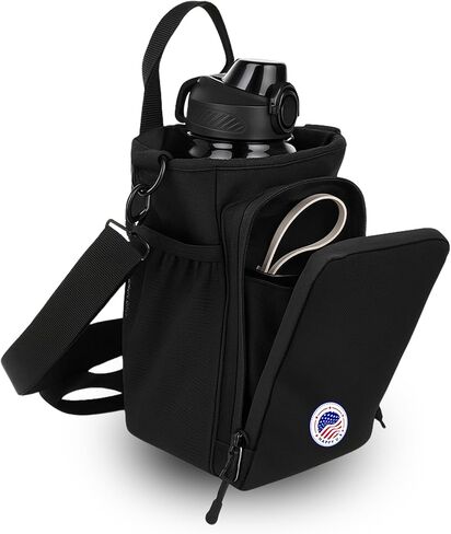 Magnetic Gym Bag and Bottle Bag, Magnatic Sport Bag For Men and Women Sling Gym Baag Travel Work with Water Bottle Holder, Phone Pockets Magnetic Attachment, Water Bottl Carrier Holder in Saudi Arabia