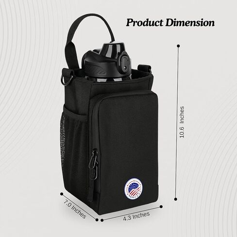 Magnetic Gym Bag and Bottle Bag, Magnatic Sport Bag For Men and Women Sling Gym Baag Travel Work with Water Bottle Holder, Phone Pockets Magnetic Attachment, Water Bottl Carrier Holder in Saudi Arabia