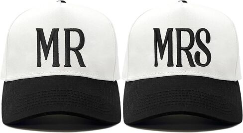 Mr and Mrs Trucker Baseball Hats,Honeymoon Baseball Hats,Wedding Gifts for Couples,Gifts for Engagement,Bridal Shower Gifts in Saudi Arabia