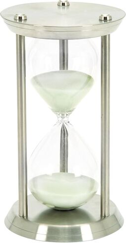 Deco 79 Glam Metal Cylinder Timer, 6" x 6" x 9", Brass in Kuwait