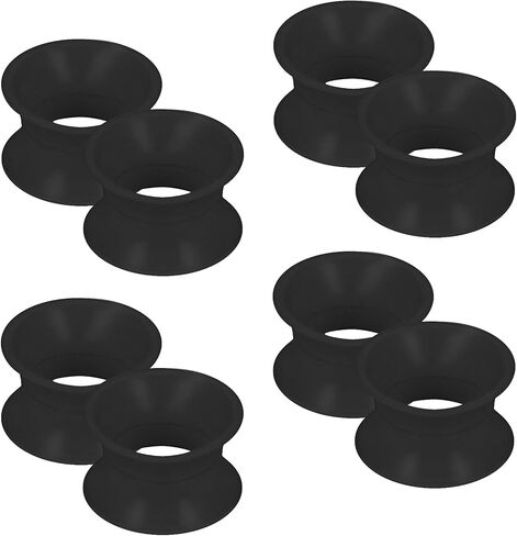 Cisyozi 10G-50mm رقيقة جدا سيليكون الأذن مقاييس مرنة أنفاق الأذن المقابس نقالات المتوسع مزدوجة متوهج قياس اللحم Earlets التوصيل مقاييس عدة ثقب المجوهرات للنساء الرجال واضح الجلد الأسود اللحم in Saudi Arabia