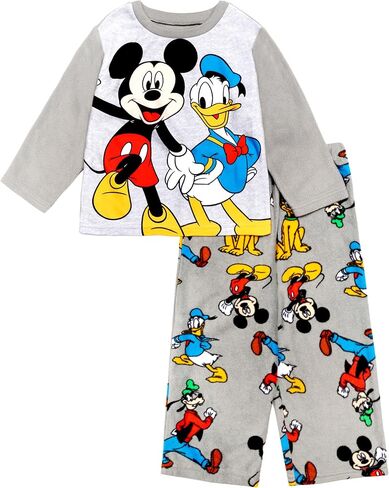 Disney boys 2-piece Loose-fit Pajama Set, Soft & Cute for Kids in Saudi Arabia