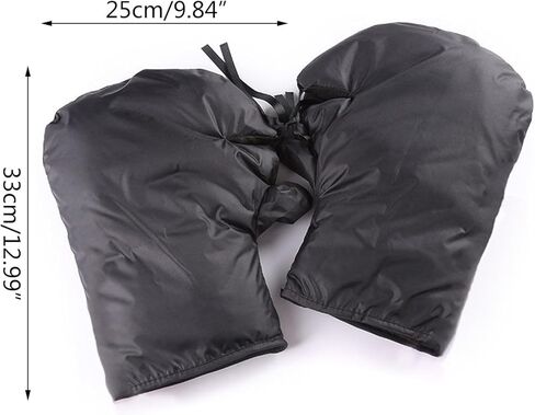 1 Pair Children's Scooter Gloves Thicked Warm Mittens Hand Muffs for Boys Girls Windproof Balance Bike Riding Handlebar in Saudi Arabia