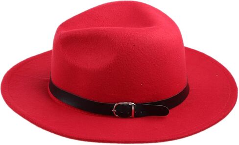 Men Women Bowknot Hard Felt Fedora Panama Bowler Wide Hat Brim Gangster Cap Awards Memorial in Saudi Arabia