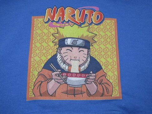 Bioworld Naruto Eating Ramen Boy's Royal Blue Sweatshirt in Saudi Arabia