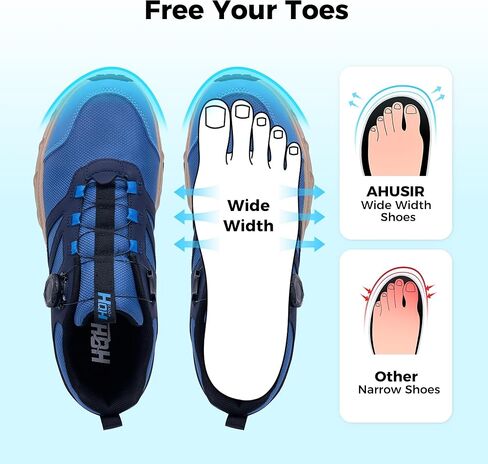 Wide Running Shoes for Men Arch Support Plantar Fasciitis Tennis Sneakers Non Slip Casual Athletic Walking Shoes in Saudi Arabia