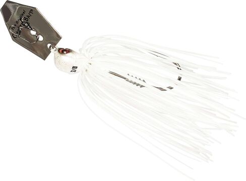 Z-Man CBEV38-01 ChatterBait Elite Evo, 3/8 oz, White in Saudi Arabia
