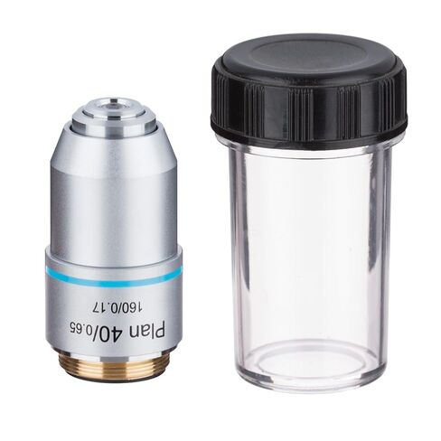 AmScope 40X Plan Achromatic Objective Lens with Knurled Ring in Kuwait