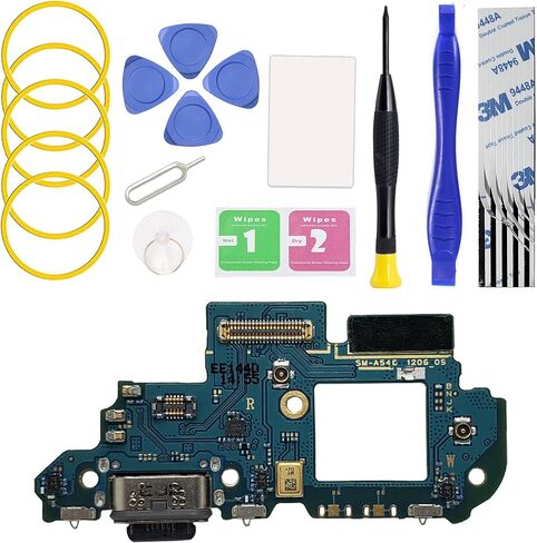 for Galaxy S8 USB Charging Board Port Replacement, Type C Dock Board Connector for Samsung S8 SM-G950U/U1/W/V with Tools & Instruction in Kuwait