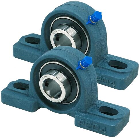 CHR Pillow Block Bearings | UCP205-16 | 2 Pack | Mounted Pillow Block Bearings - Chrome Steel Bearings with 1" Bore | ISO 9001-2015 Certified in Saudi Arabia