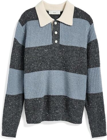 DUNST Women's Unisex Chunky Rugby Sweater in Saudi Arabia
