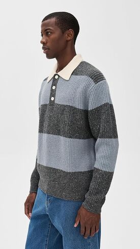 DUNST Women's Unisex Chunky Rugby Sweater in Saudi Arabia