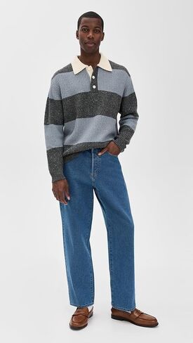 DUNST Women's Unisex Chunky Rugby Sweater in Saudi Arabia