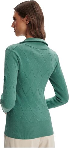 Varley Womens Lawson 1/2 Zip Knit in Saudi Arabia