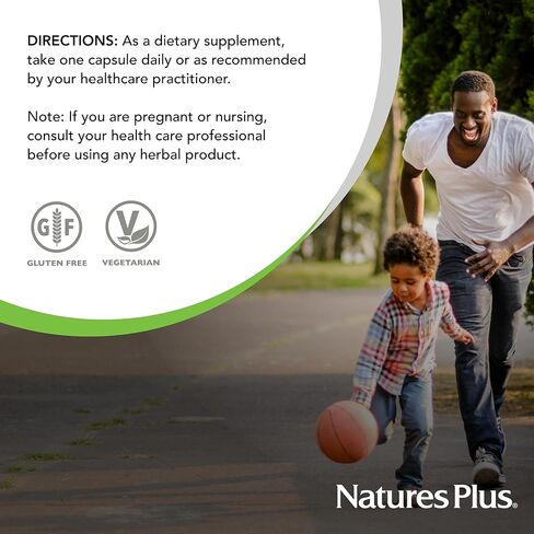 كبسولات عرق السوس العشبية (DGL) من NaturesPlus - 500 مجم، 60 مكمل نباتي - نباتي، خالي من الغلوتين - 60 وجبة in Kuwait