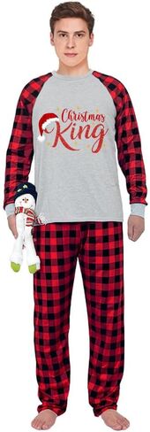 Jesus Merry Christmas Couple Christmas Matching Pajamas Set For Family Friend in Saudi Arabia