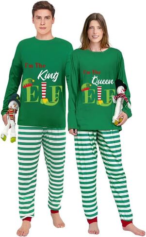 Jesus Merry Christmas Couple Christmas Matching Pajamas Set For Family Friend in Saudi Arabia