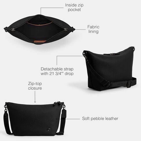COACH mens Top Zip Messenger Bag in Saudi Arabia