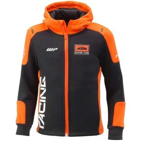 هودي بسحاب لفريق KTM PowerWear 2024 للشباب - أسود/برتقالي، 8-10 سنوات in Saudi Arabia