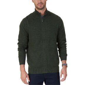 Nautica Mens Knit Cardigan Sweater, Green, Small in Saudi Arabia