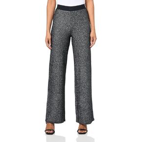 HUGO Womens Sequin Blend Wide Leg Pants in Saudi Arabia